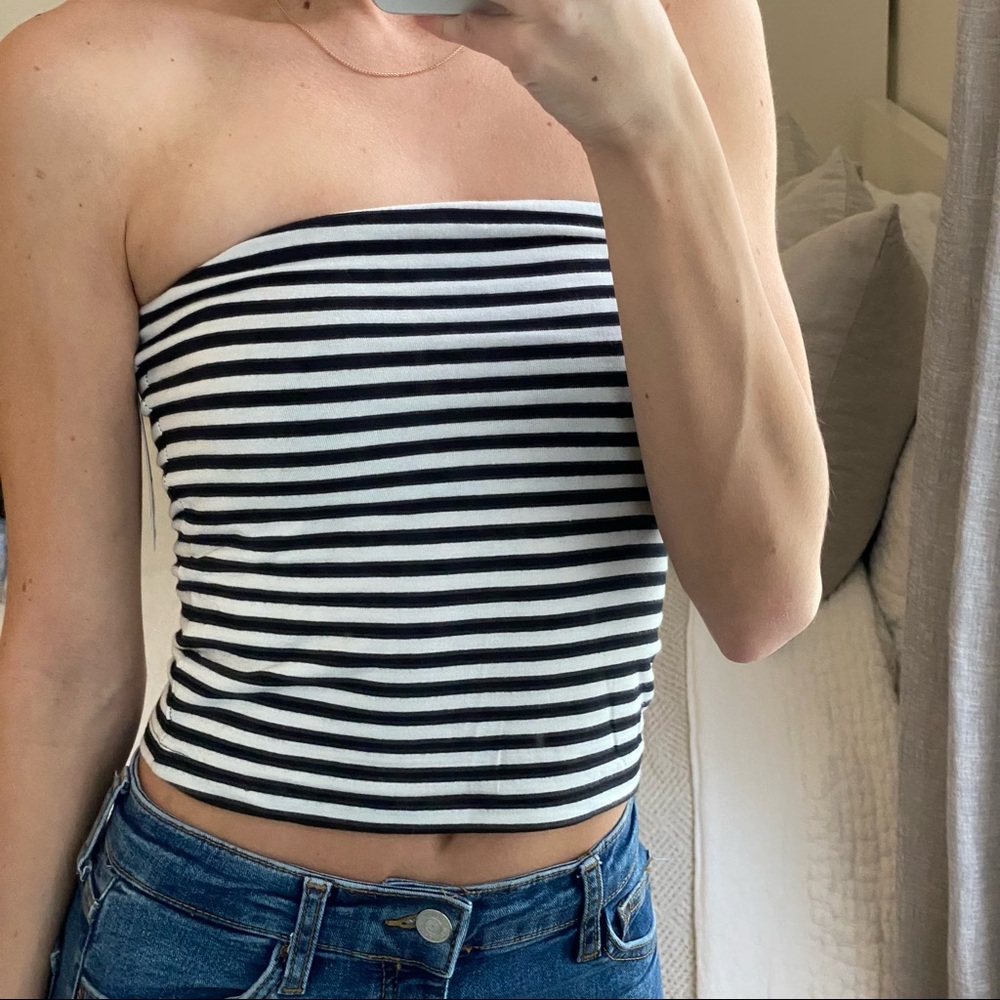 BP cropped tube top in size XXS